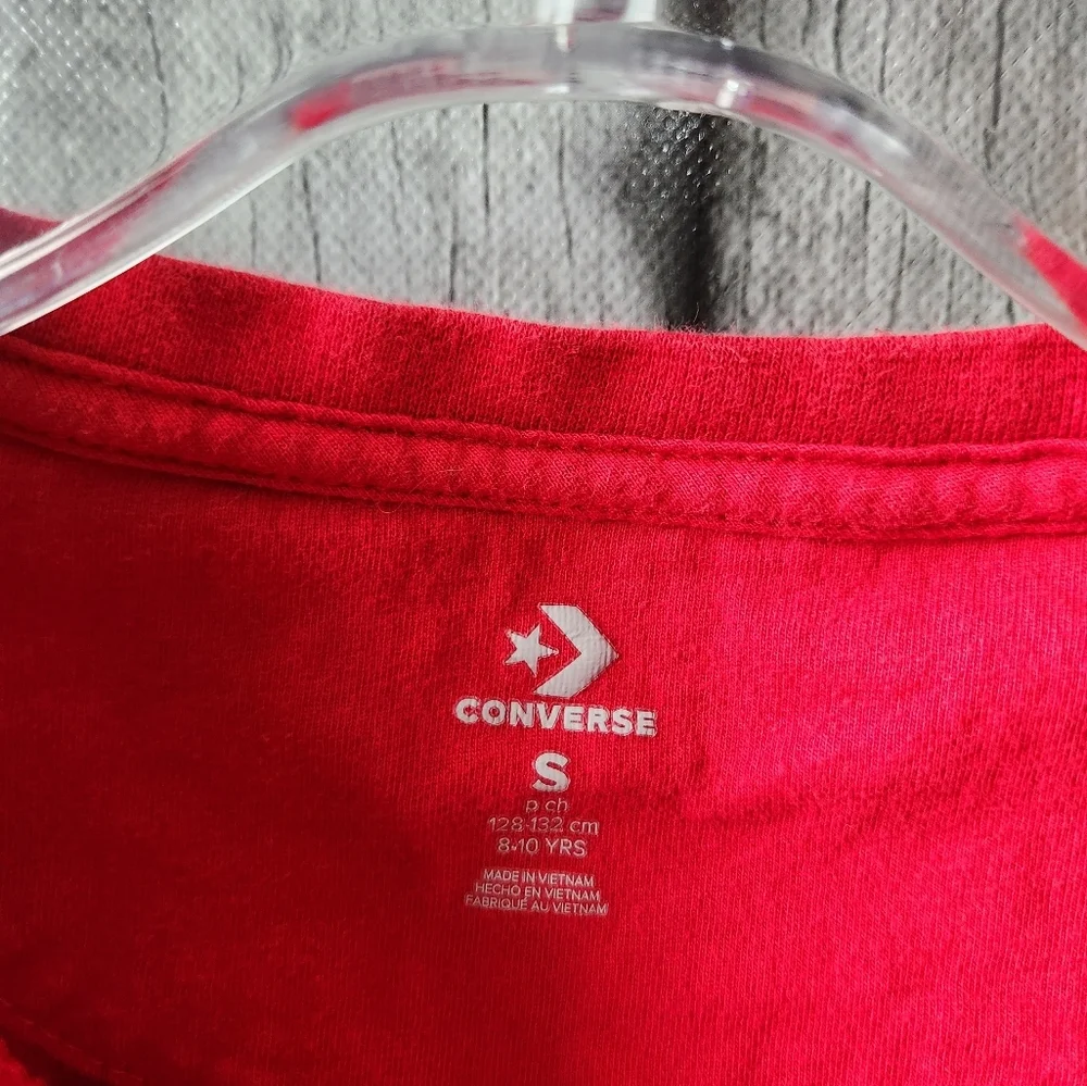 CONVERSE All‎ Star Red & Black Shirt